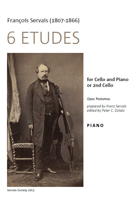 6 Études of François Servais